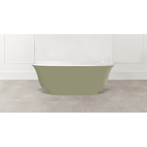 Victoria + Albert Amiata Painted 643/4" x 311/2" Freestanding Soaking